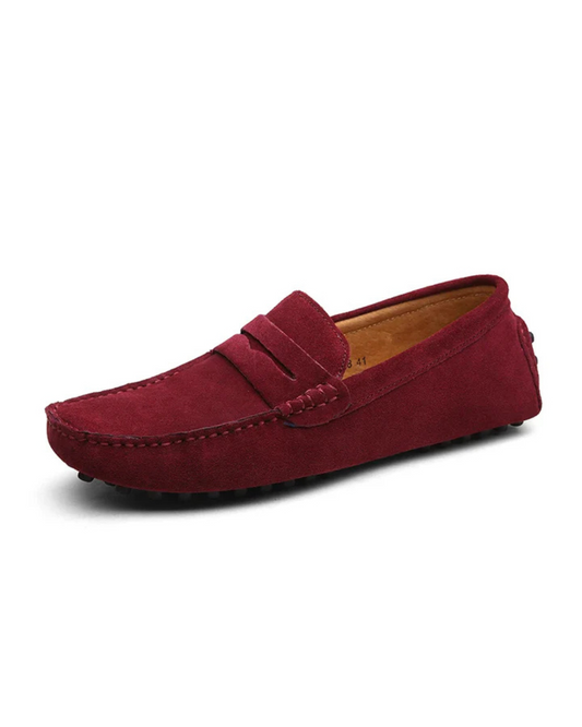 Lässige Wildleder Slipper