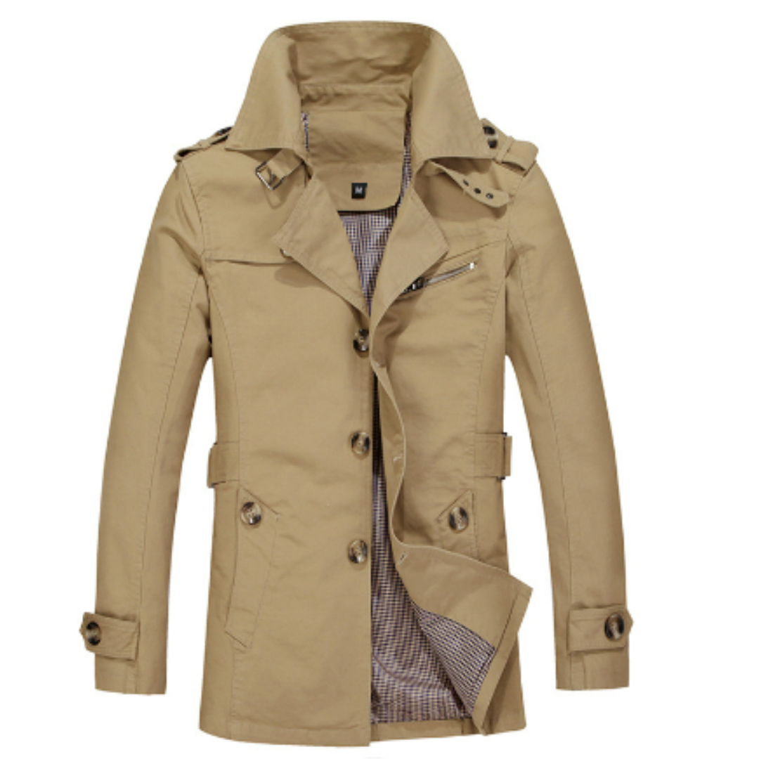 AlpenNord™ | Eleganter Trenchcoat für Herren