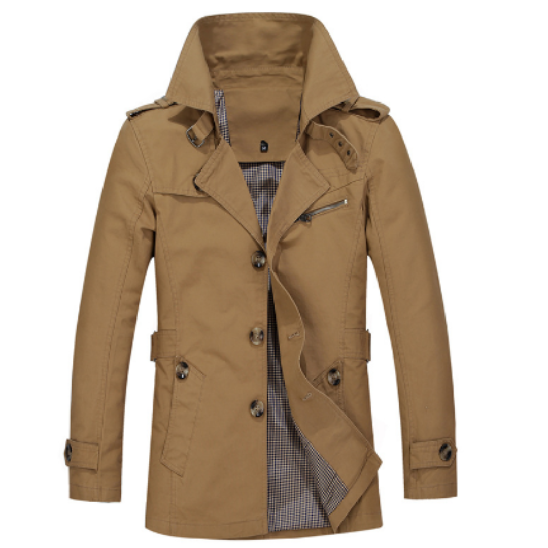 AlpenNord™ | Eleganter Trenchcoat für Herren