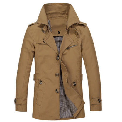 AlpenNord™ | Eleganter Trenchcoat für Herren