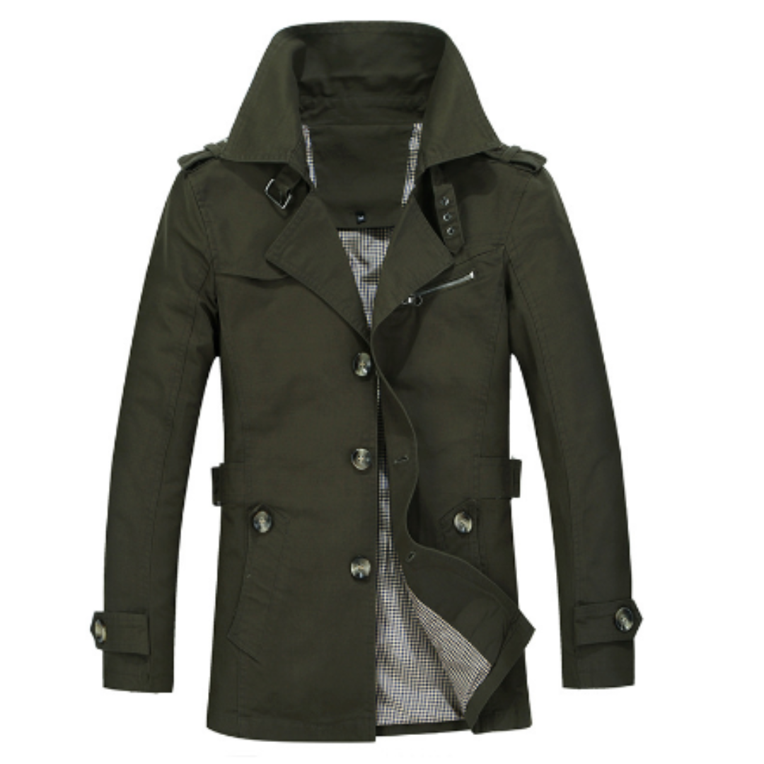 AlpenNord™ | Eleganter Trenchcoat für Herren