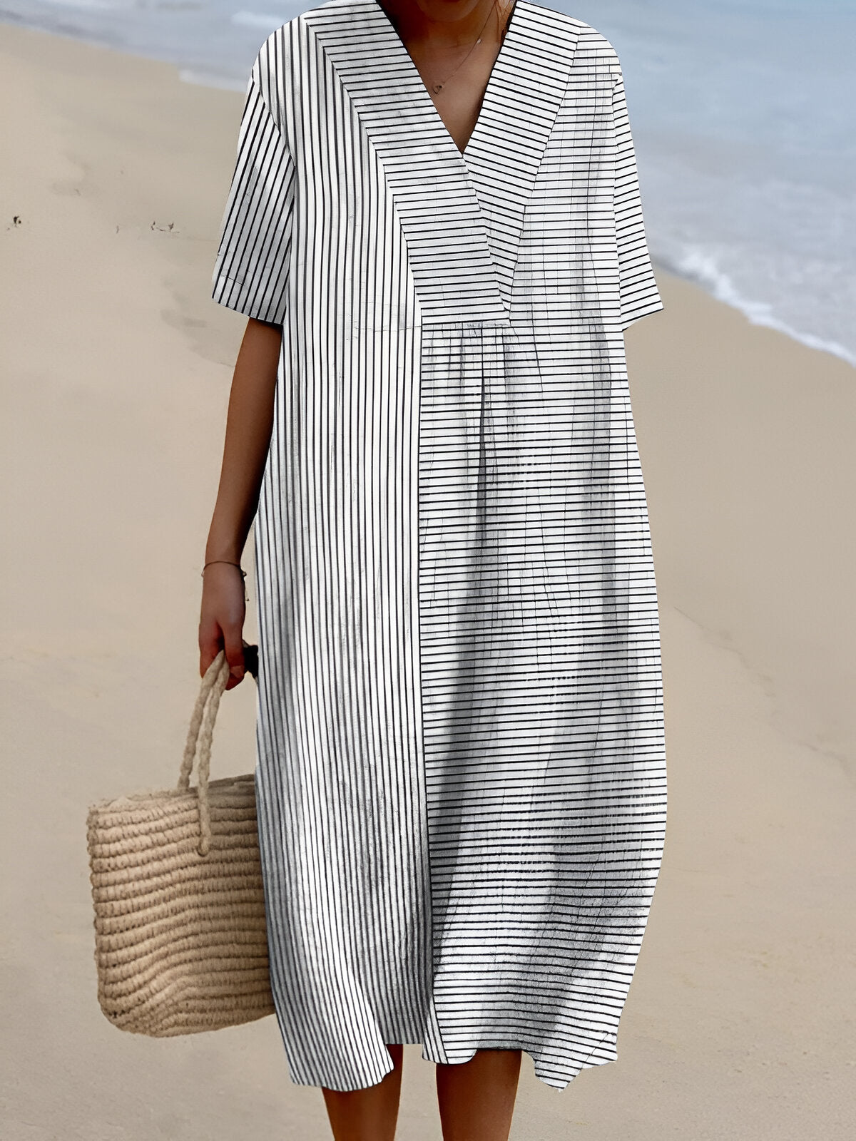 Van Elst Mode® | Sommerliche Blumenprint Kleid