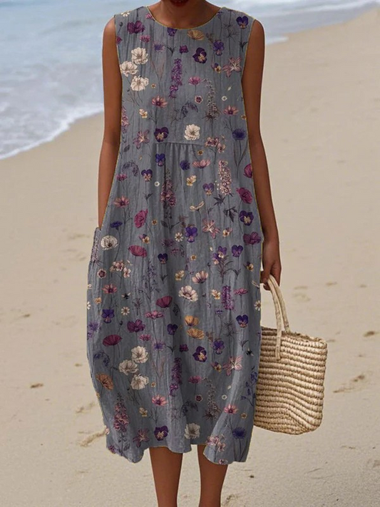 Sera - Alltags-Midi-Kleid