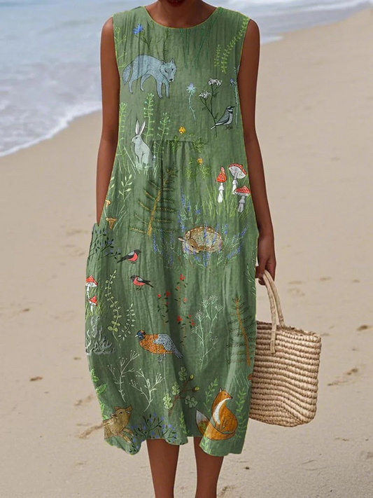 Van Elst Mode® | Sommerliche Blumenkleid