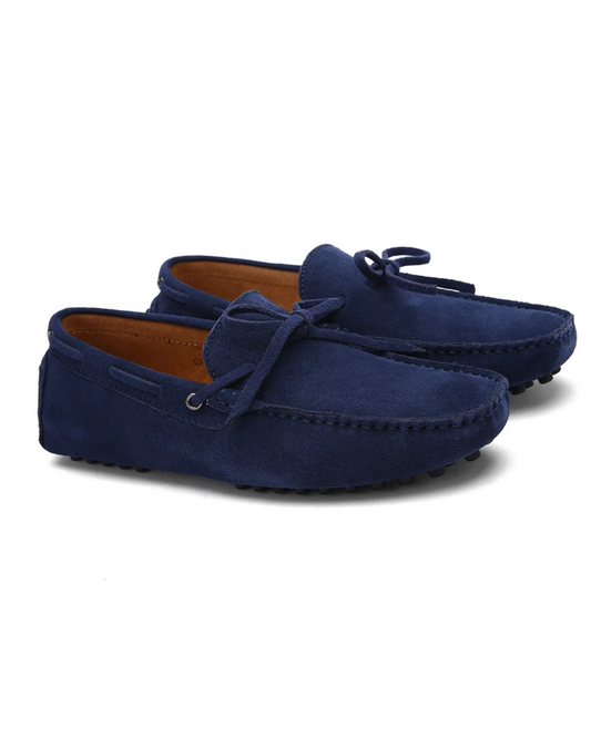 Lässige Wildleder-Sommer Slipper