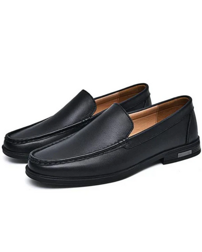 Elegante Leder Slipper
