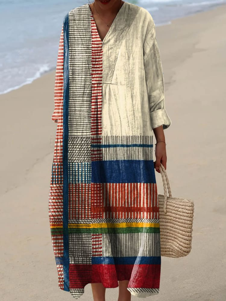 Van Elst Mode® | Bedrucktes Sommerkleid