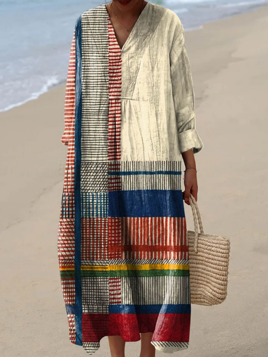Van Elst Mode® | Bedrucktes Sommerkleid