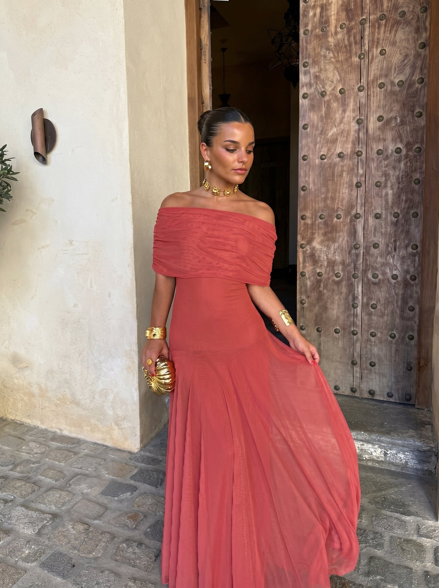 Toledo Lange Kleid