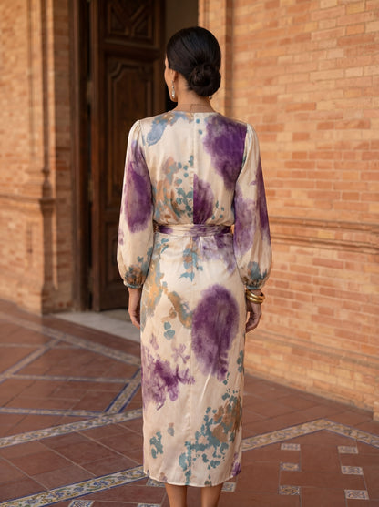 Valeria V-Ausschnitt Kleid