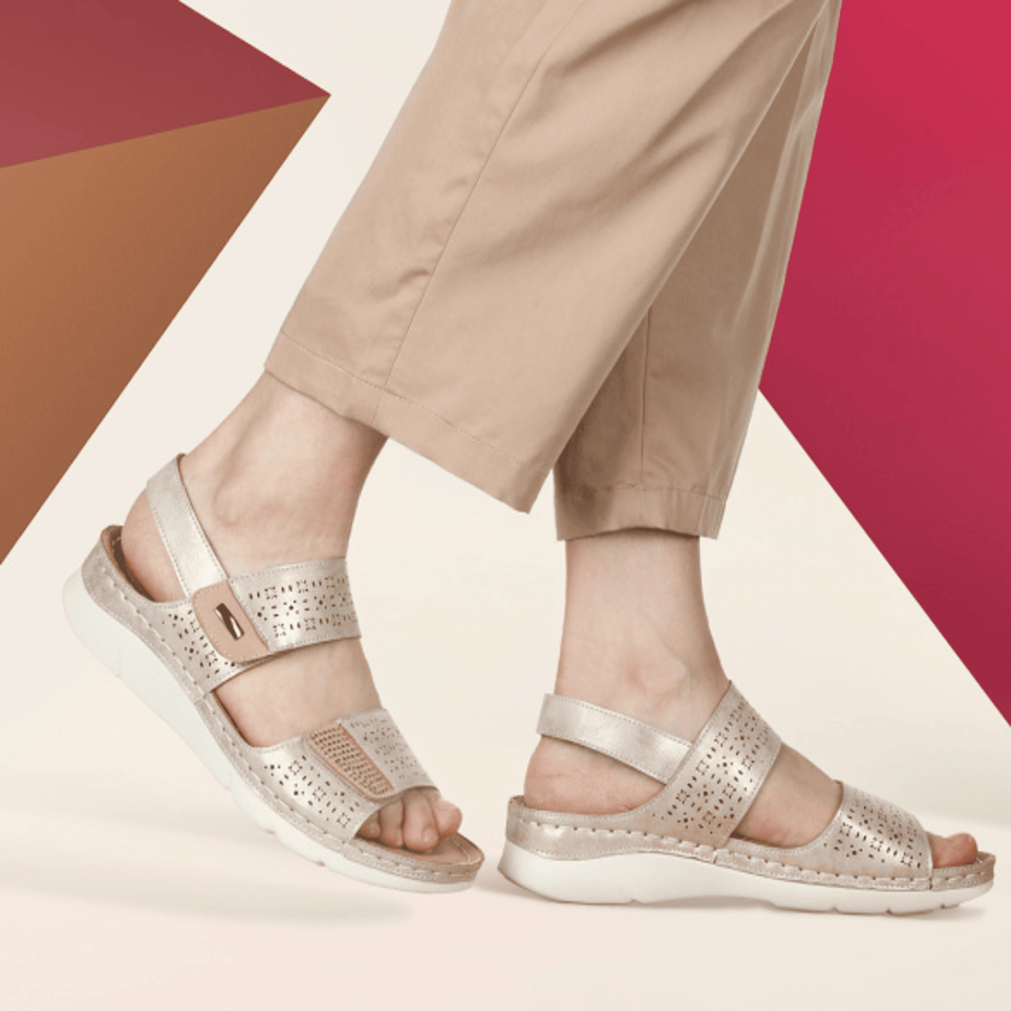 Lola - Bequeme Sandale für Damen
