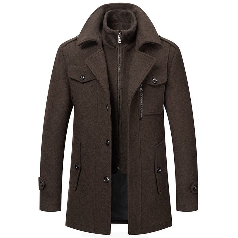 Salzburg Mode Gentleman Mantel – Eleganter Herren-Wintermantel