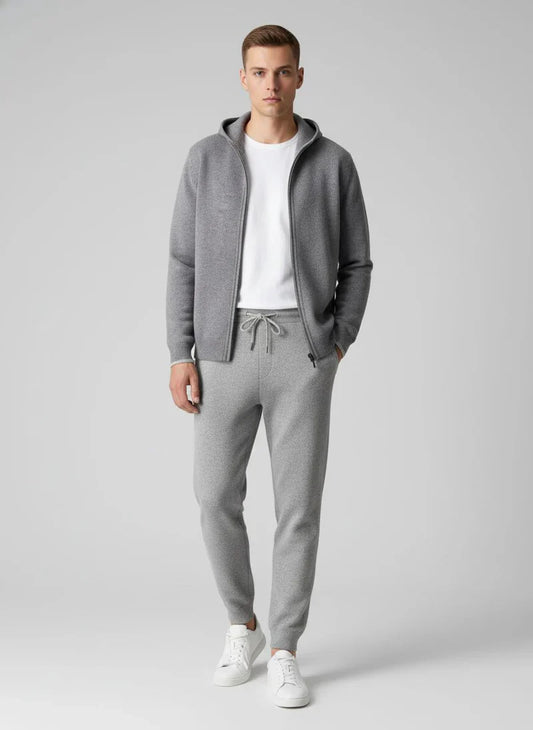 AlpenNord™ | Zweifarbiges Set aus extra-feiner Merinowolle