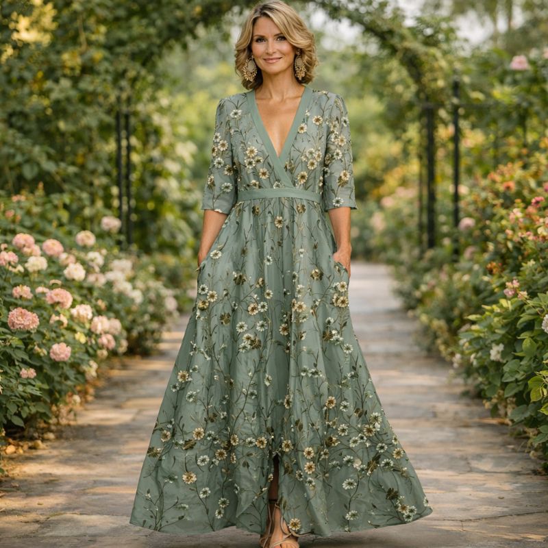 Aimee | Elegantes Maxikleid