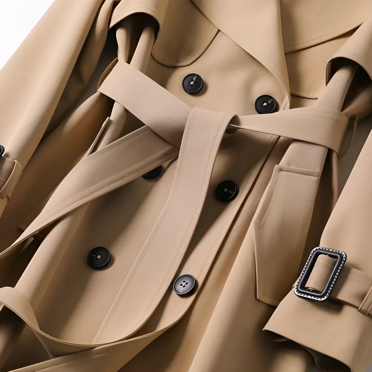 Cosyra™ - Trench-coat Chic et Élégant