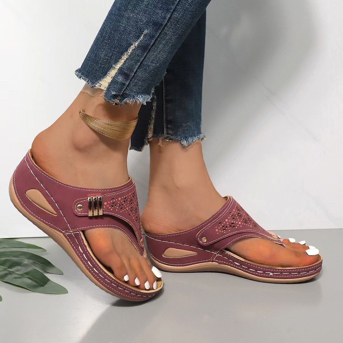 Frieda | Elegante Komfortsandalen