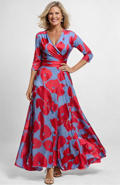 VIVIENNE | Denise - Blumen Maxi Kleid