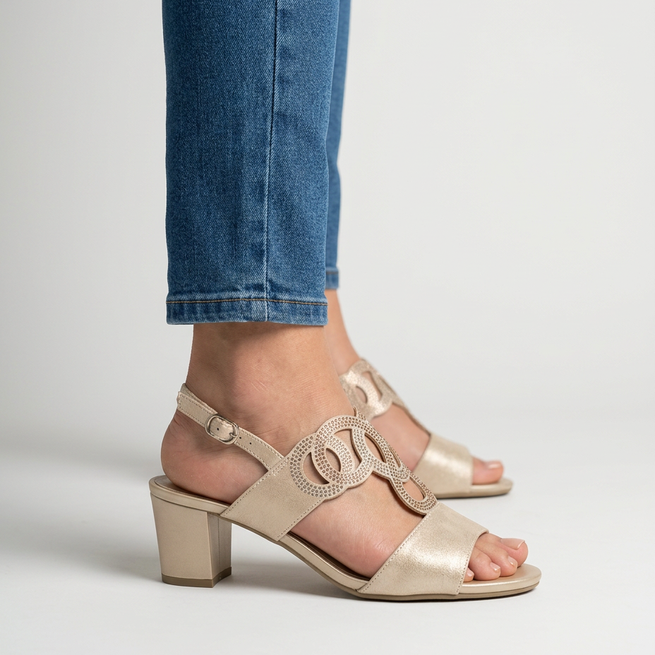 Gea - Bequemer Sandaletten für Damen mit Absatz