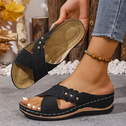 Pascalle | Orthopädische Wedge Sandalen