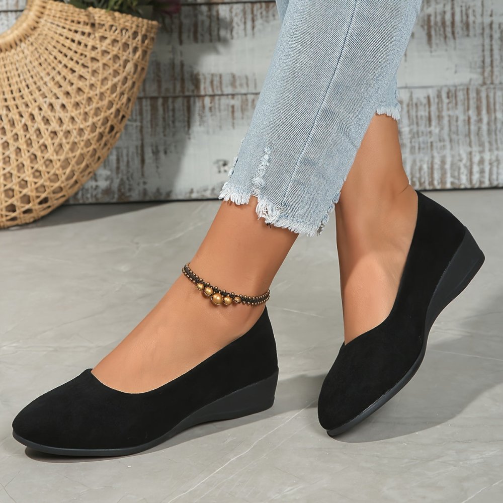 Clara | Bequeme Ballerinas mit Keilabsatz