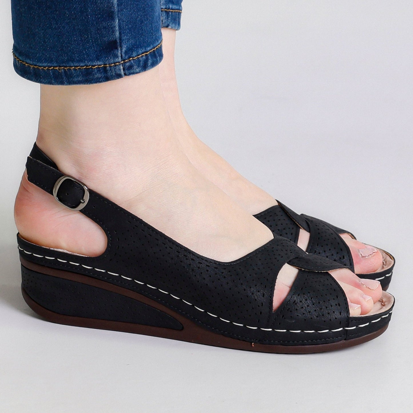 Alma - Damen Komfort Sandalen
