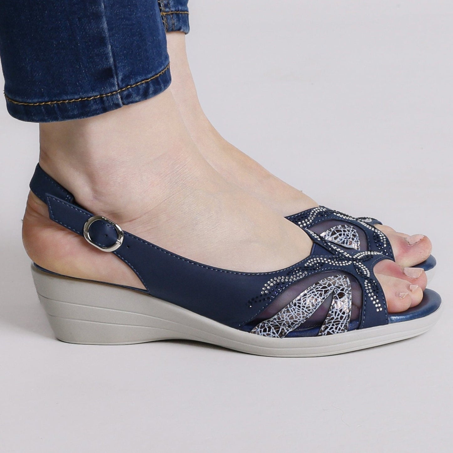 Delia - Bequeme Damensandalen