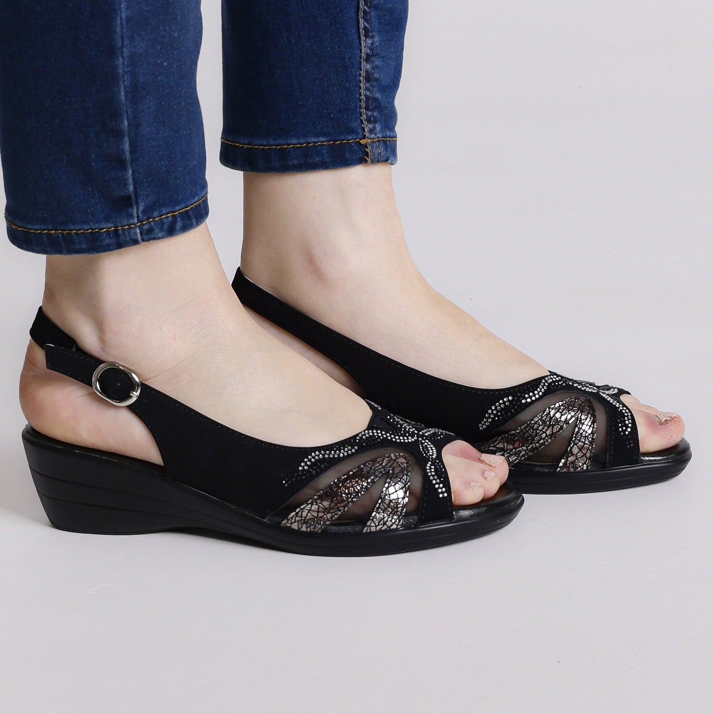 Delia - Bequeme Damensandalen
