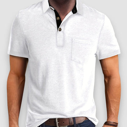 Riven | Durchgeknöpftes Herren Polo-Shirt