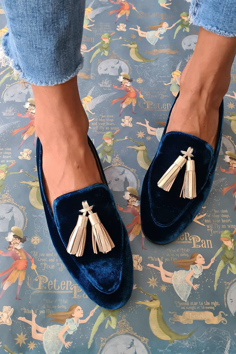 Mai™ - Retro-Slip-On mit Fransen