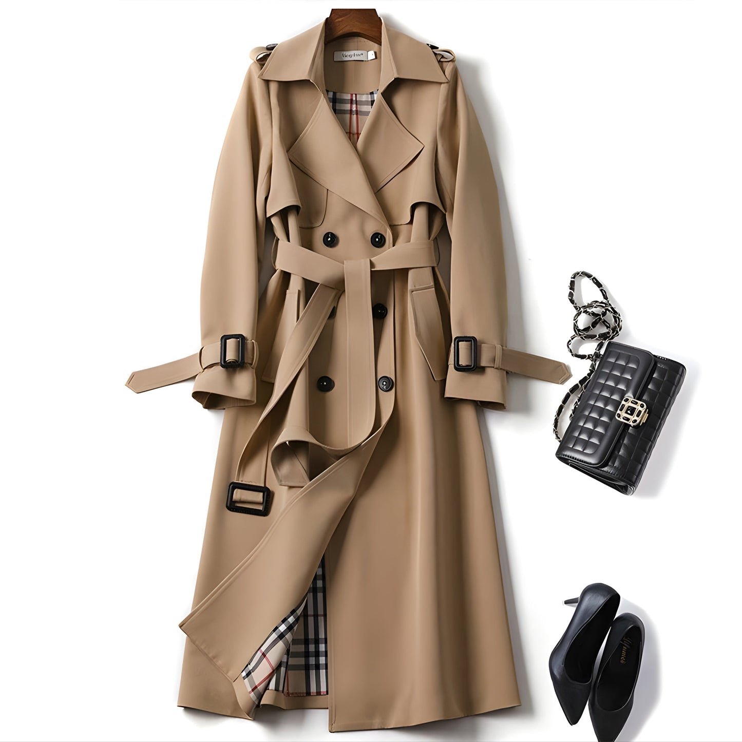 Cosyra™ - Trench-coat Chic et Élégant
