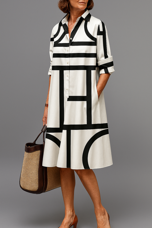 Annette | Stilvolles Midi-Kleid