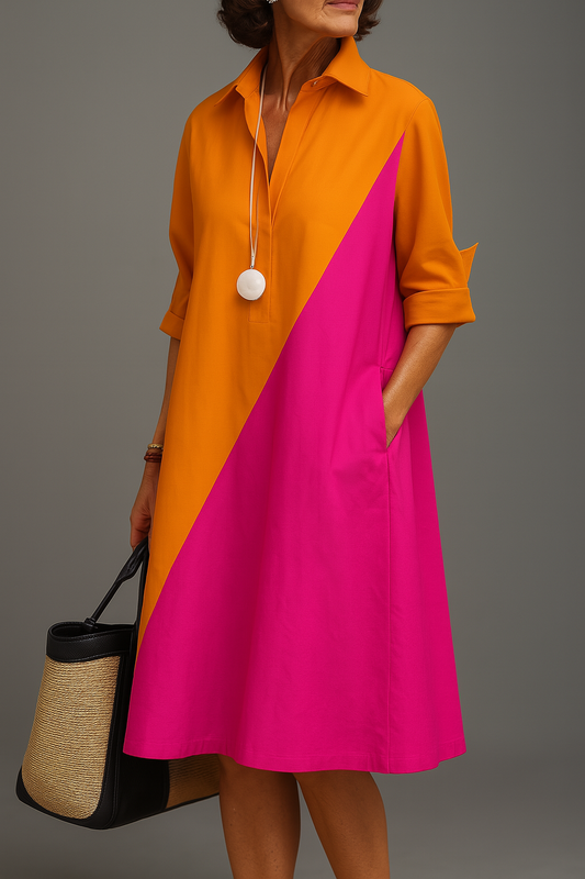 Sabrina | Bequemes Midi-Kleid