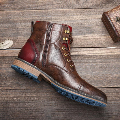 AlpenNord™ | Oxford-Stiefel aus Leder