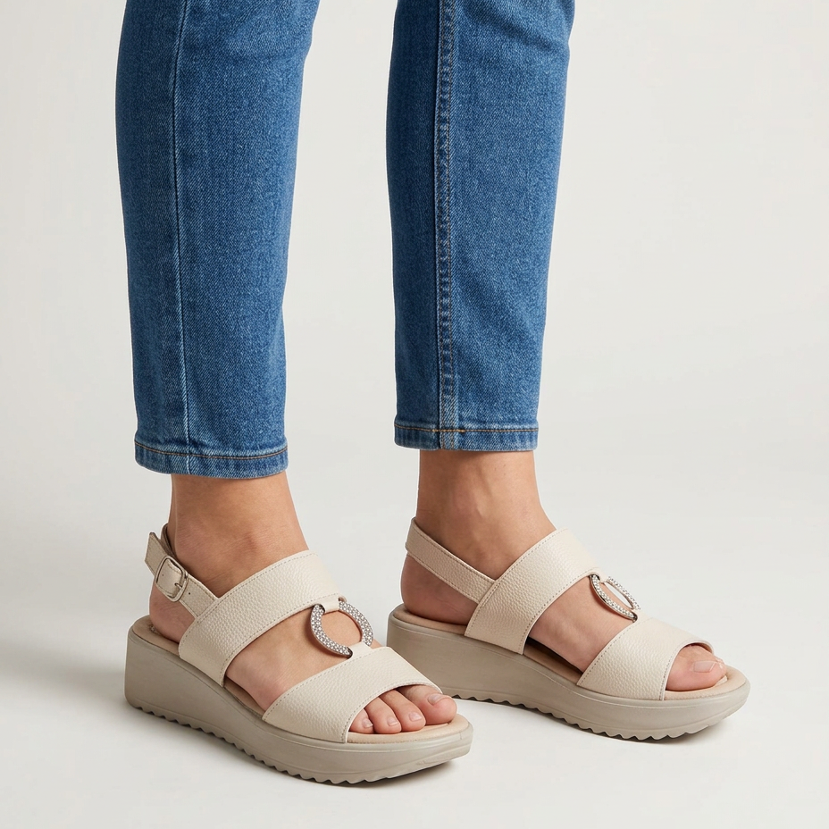 Leila - Bequemer Sandale für Damen
