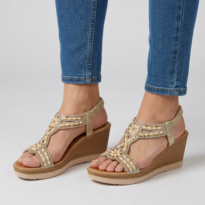 Eden - Bequeme Sandale für Damen mit Keil