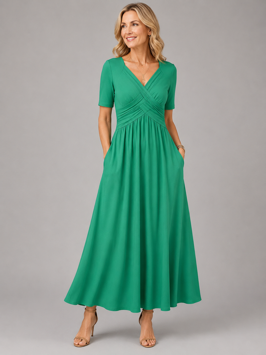 Angeli™ | Elegantes Midi-Kleid