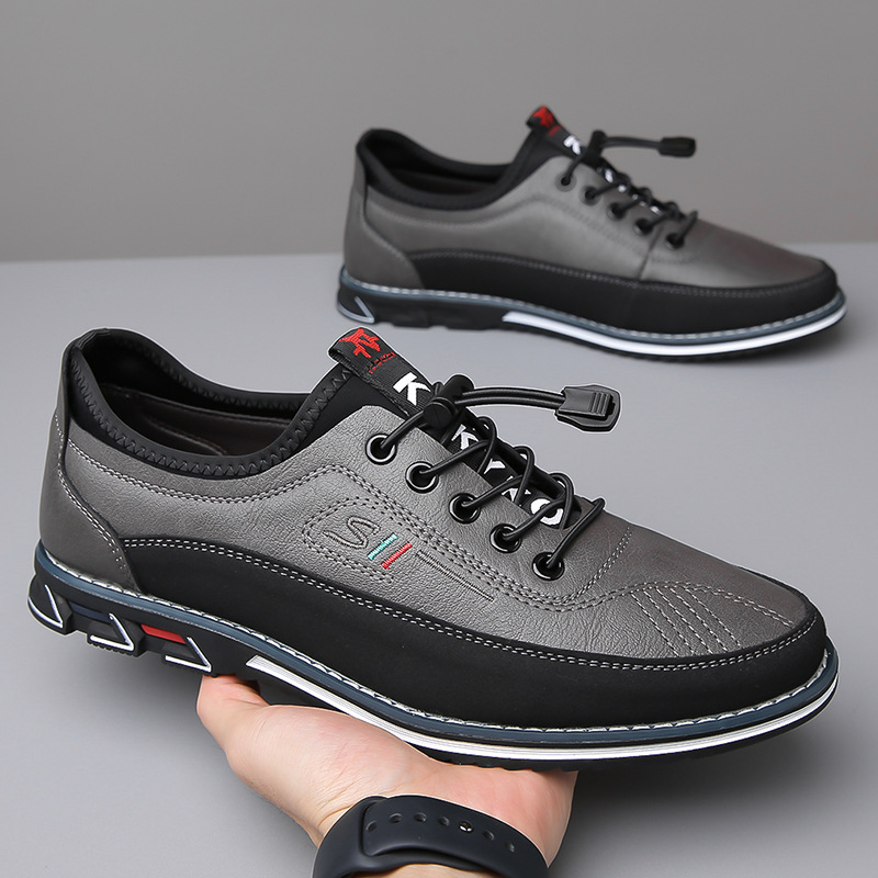 Lässige Lederschuhe