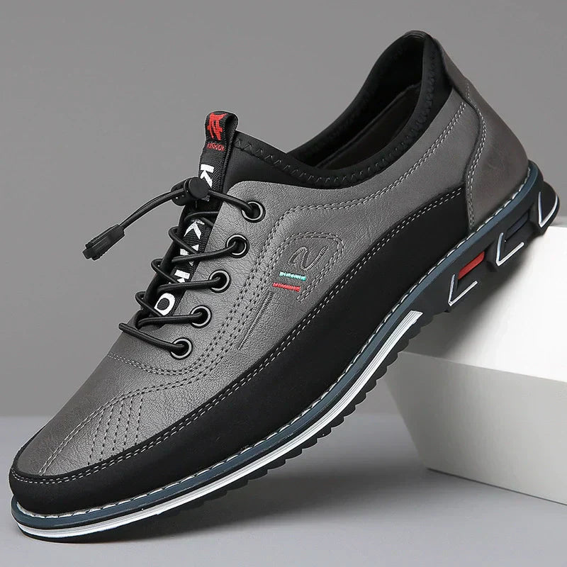 Lässige Lederschuhe