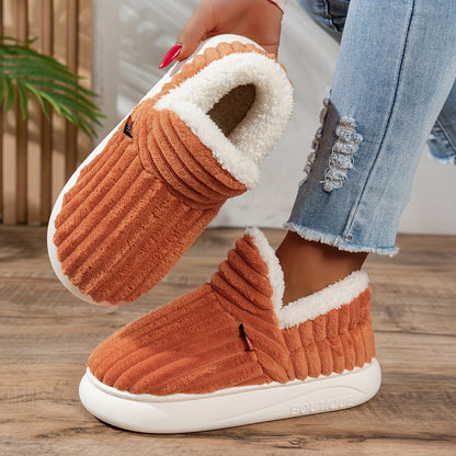 NORDWARM™ | Plüsch-Hausschuhe für Warmen Komfort