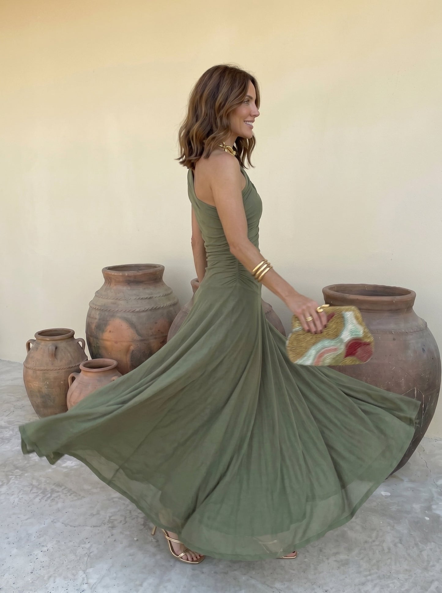 Toledo Lange Kleid