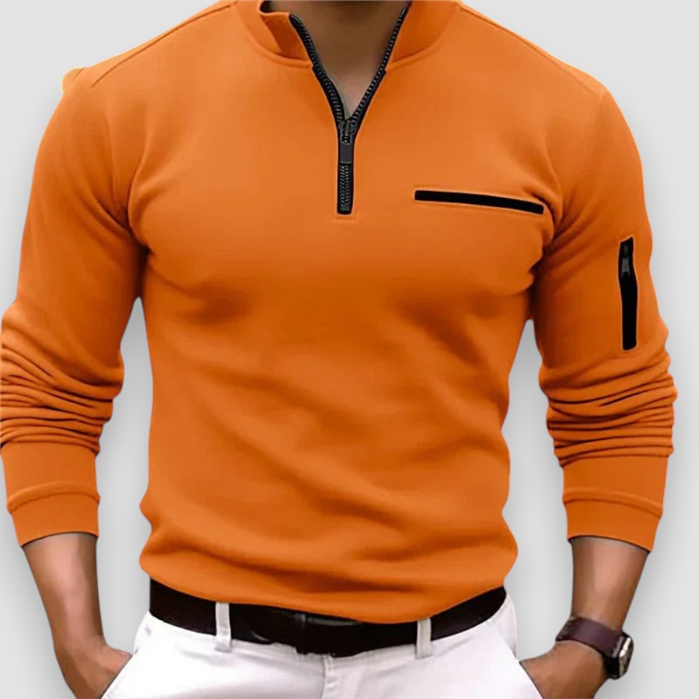 Hugo | Langarm Herren Polo-Shirt