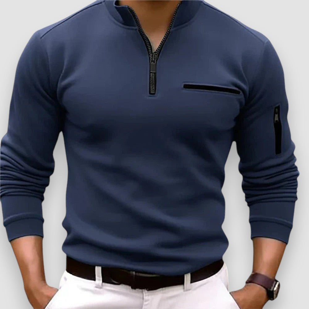 Hugo | Langarm Herren Polo-Shirt