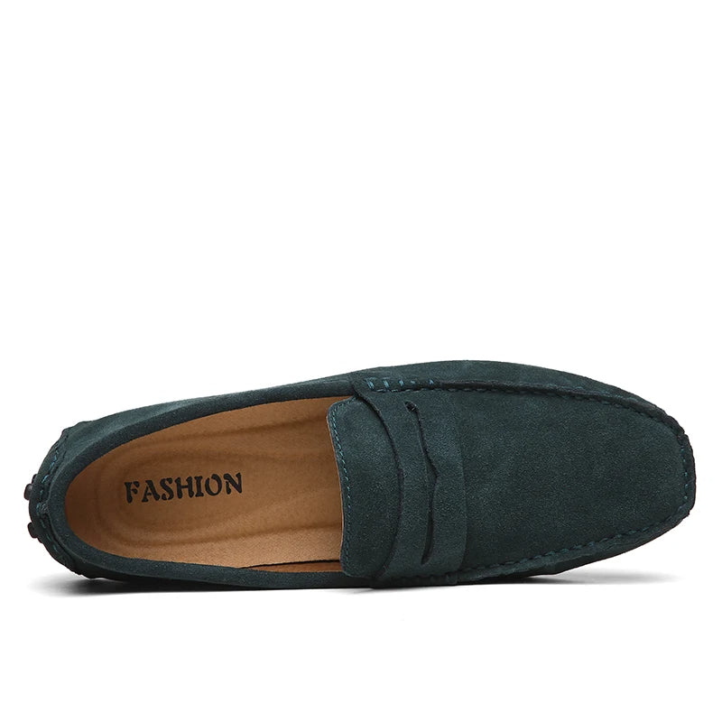 Lässige Wildleder Slipper