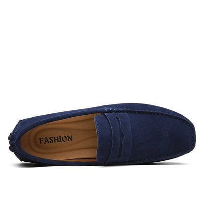 Lässige Wildleder Slipper