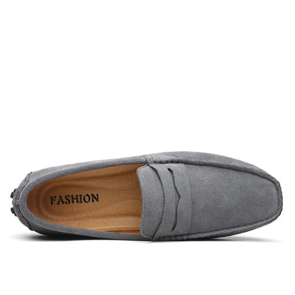 Lässige Wildleder Slipper