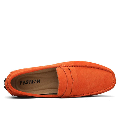 Lässige Wildleder Slipper
