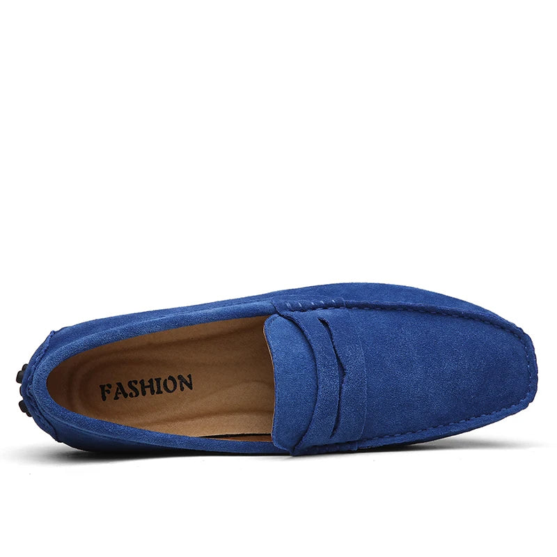 Lässige Wildleder Slipper