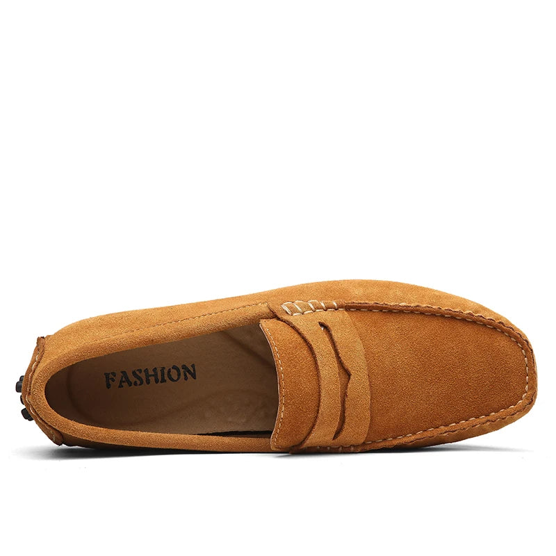 Lässige Wildleder Slipper