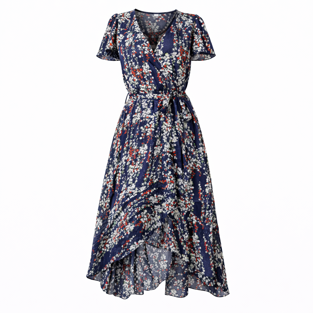 VIVIENNE | Emma - Midi Blumenkleid