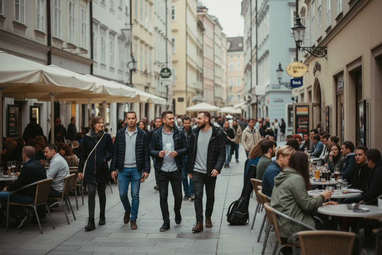 do again but not so sharp and perfect, make it crowdy 